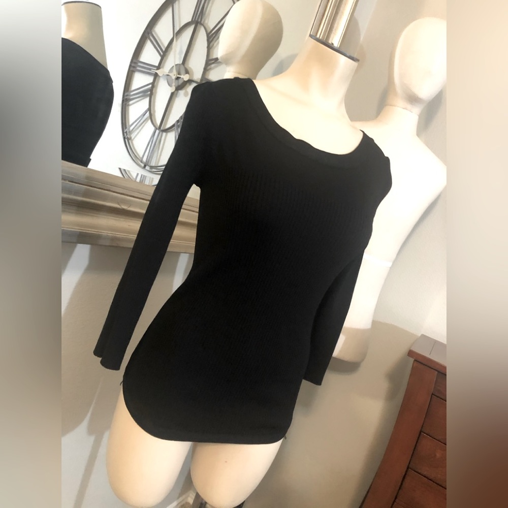 Evie ribbed knit top